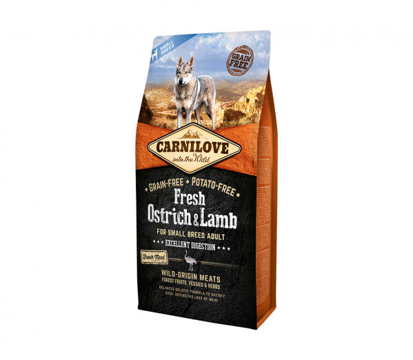 Carnilove Fresh Ostrich&Lamb for small breed