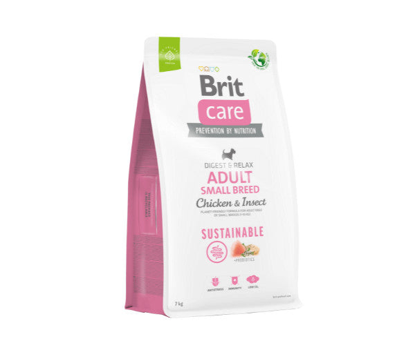 Brit Care Sustainable Adult Small Breed Chicken&Insect