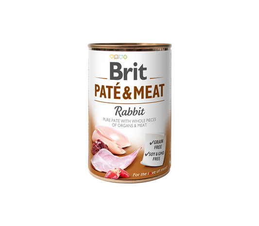 BRIT CARE Rabbit Paté & Meat